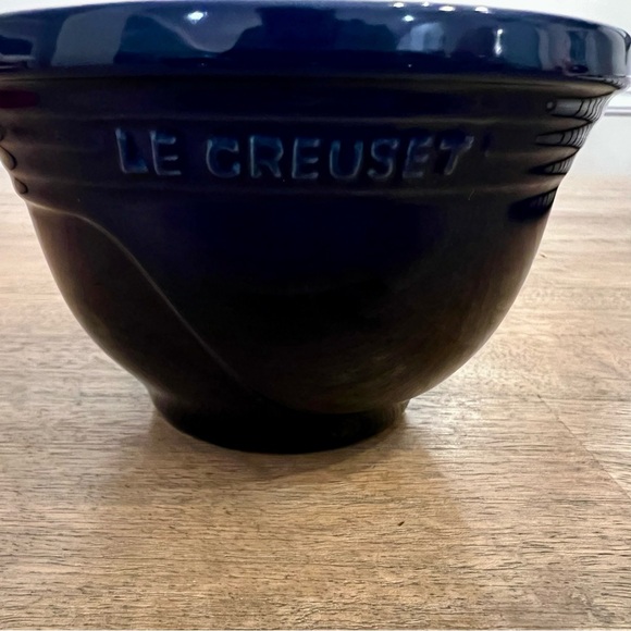 ✨ Le Creuset Cobalt Blue Mortar & Pestle Set - Great Condition ✨ - Picture 2 of 10